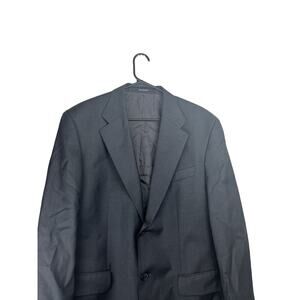 Baumler Blazer Vintage German Jacket Mens Wool Size L Wool Dark Gray
